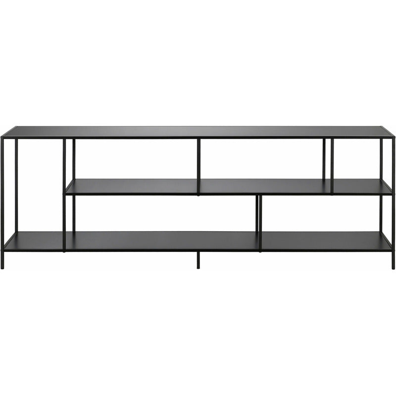 Zinnia 70" TV Stand with Metal Shelves_0
