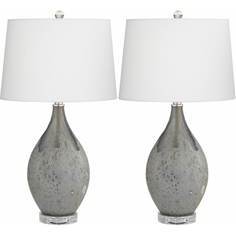 Volcanic Shimmer Table Lamps: Set of 2_0
