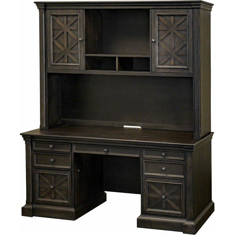 Kingston Traditional Wood Hutch With Doors_0