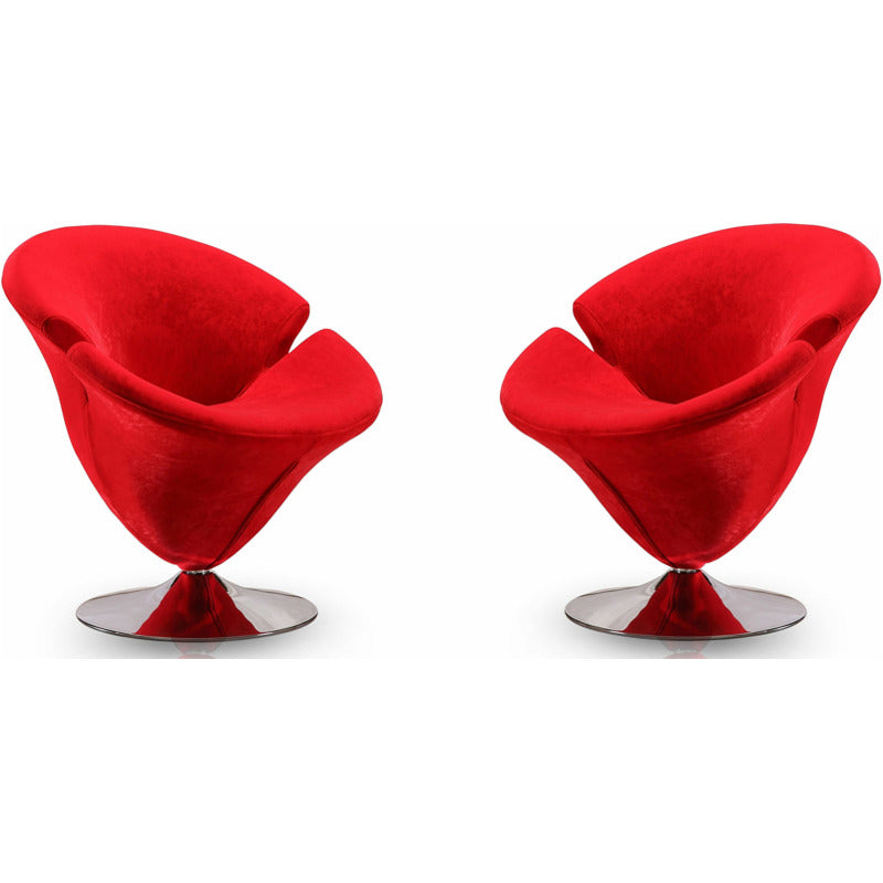 Tulip Swivel Accent Chair (Set of 2)_0