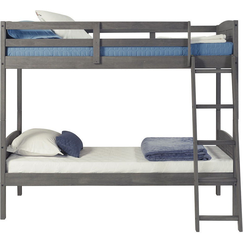 Twin Over Twin Louver Bunk Bed_0