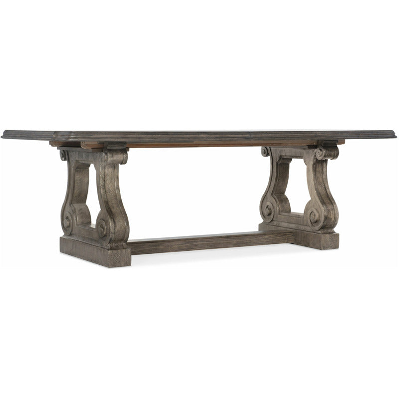 Woodlands Rectangular Dining Table with Two Leaves_0