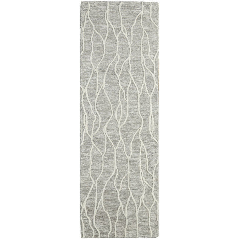 Enzo Minimalist Geo Floral Wool Area Rug_0