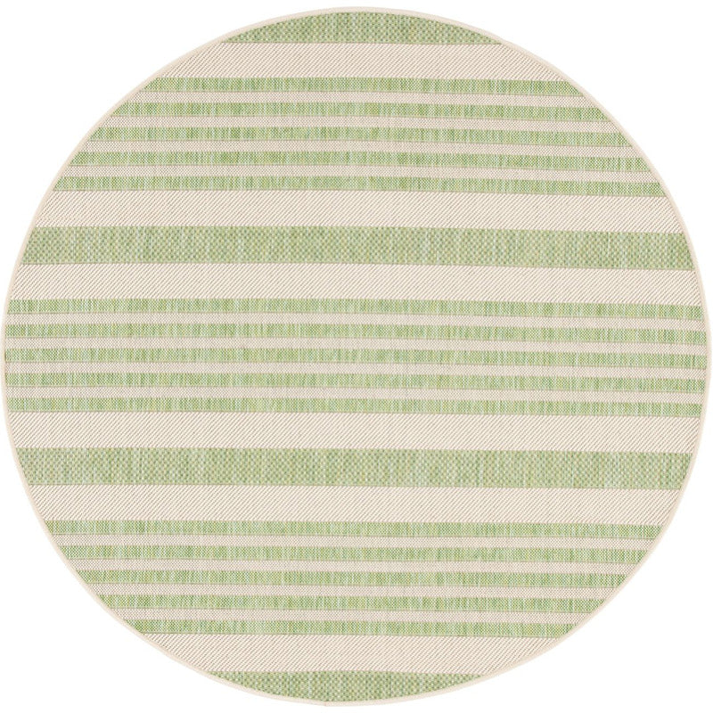 Courtyard Indoor/Outdoor Area Rug Round_0