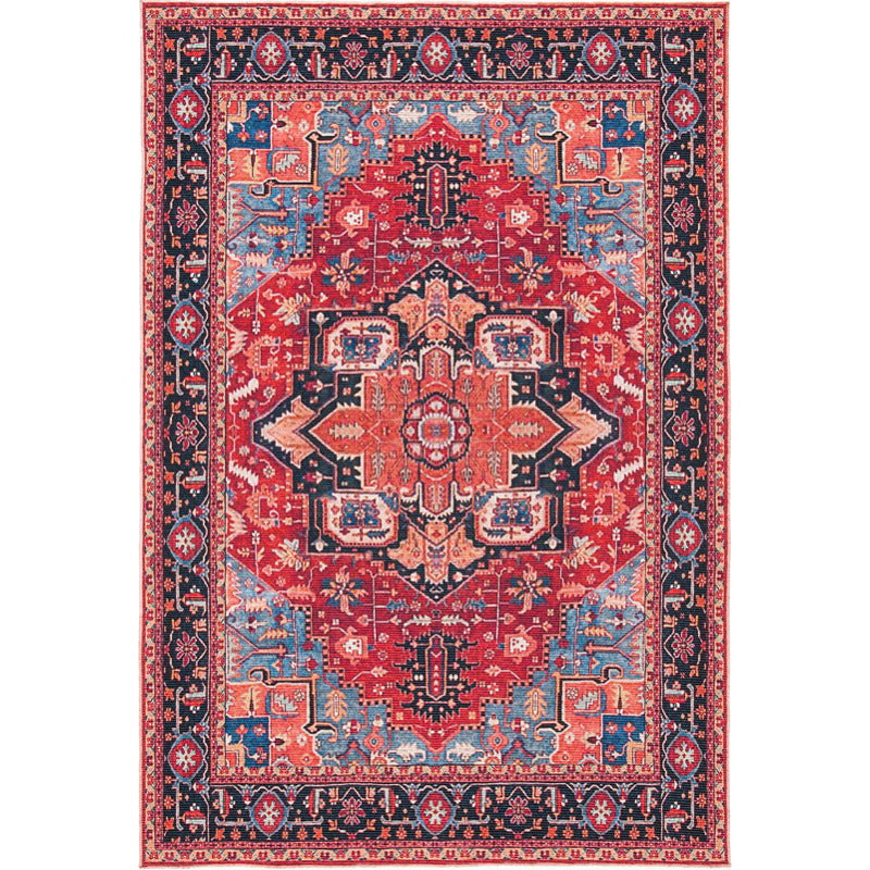 Serapi Red & Azure Rug_0