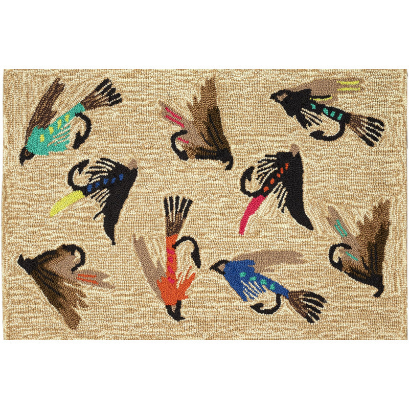 Liora Manne Bright Flies Front Porch Rug_0