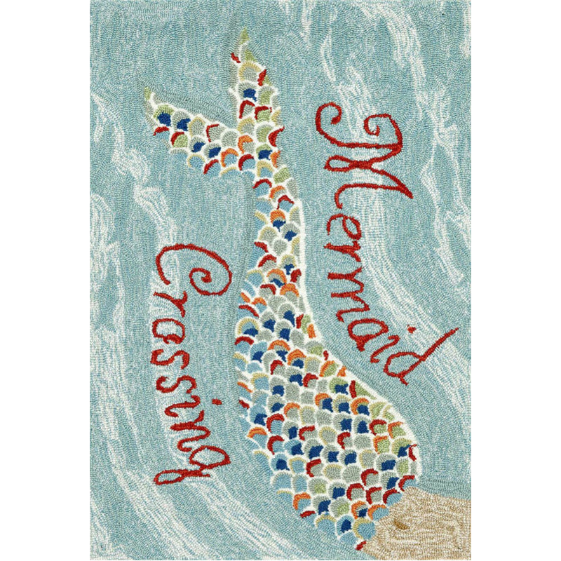 Frontporch Mermaid Indoor/Outdoor Area Rug_0