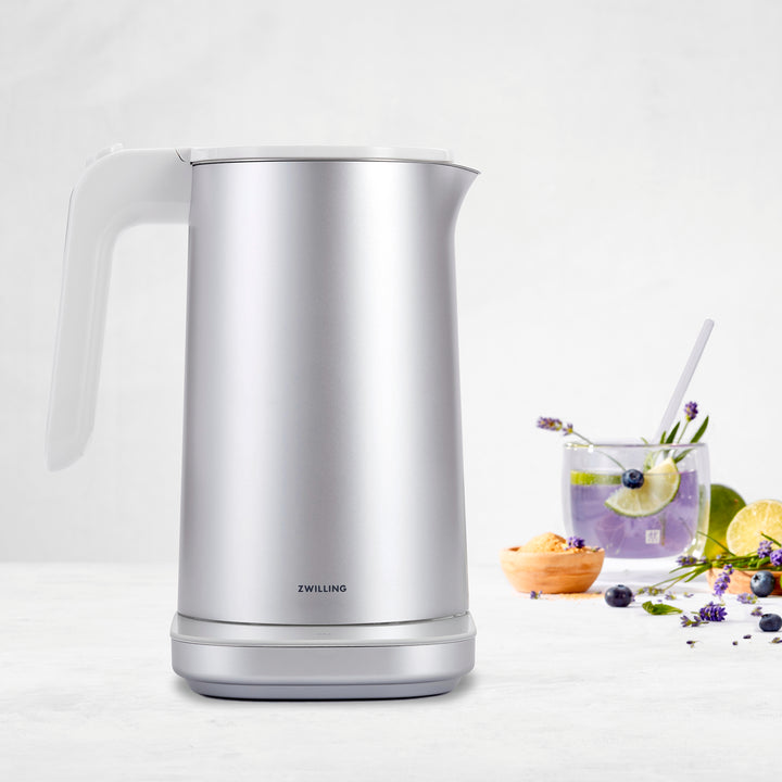 ZWILLING Enfinigy Cool Touch 1-Liter Electric Kettle Pro, Cordless Tea Kettle & Hot Water - Silver - Silver_3