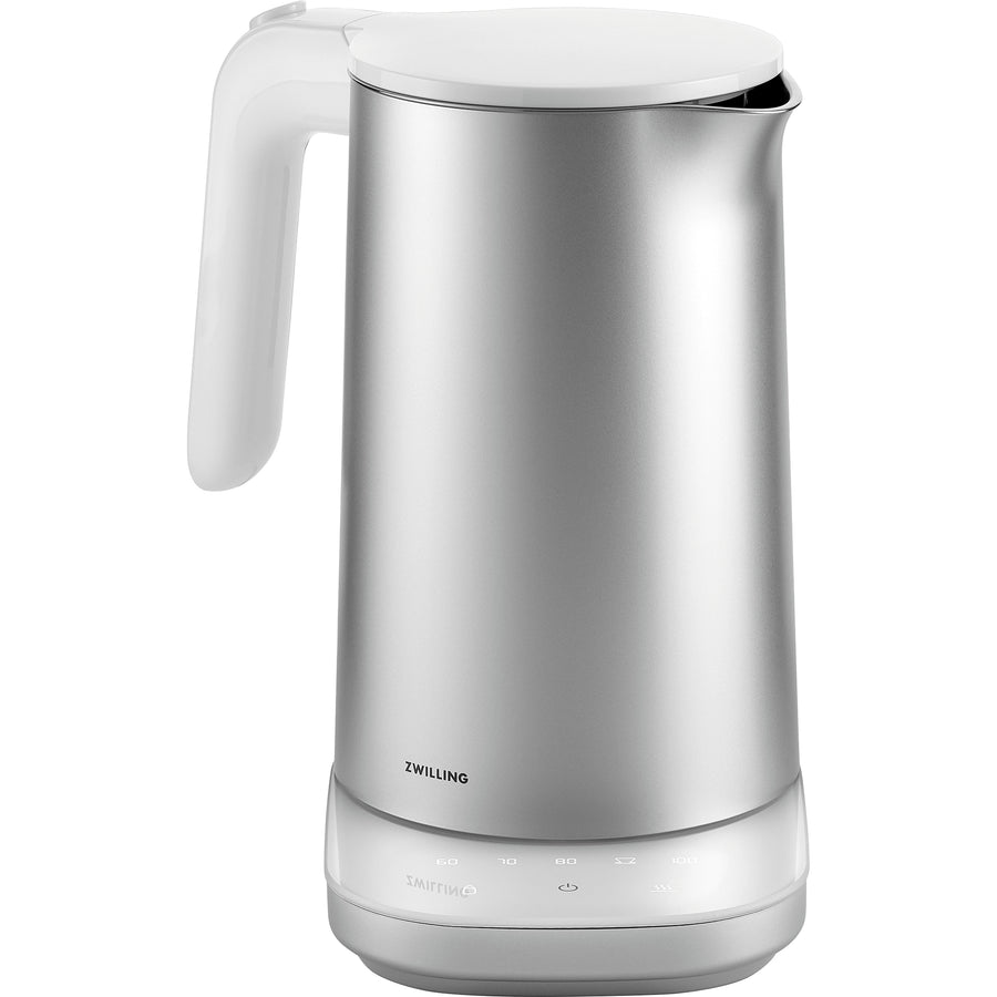 ZWILLING Enfinigy Cool Touch 1-Liter Electric Kettle Pro, Cordless Tea Kettle & Hot Water - Silver - Silver_0