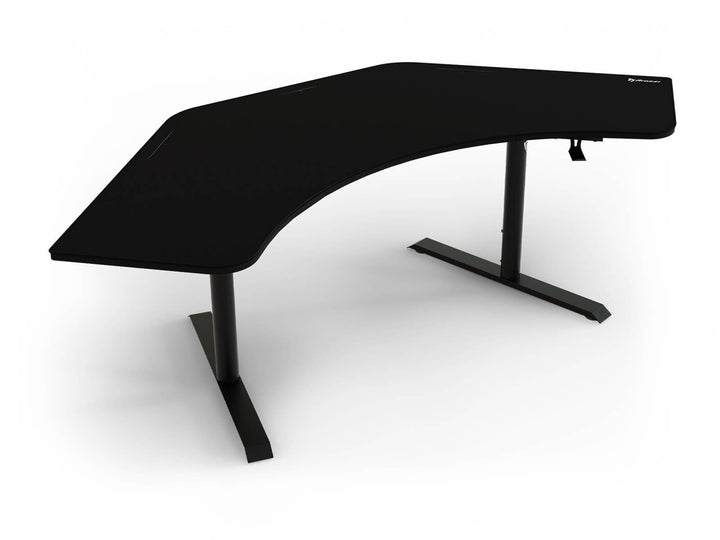 Arozzi - Arena Angelo Gaming Desk - Pure Black_1