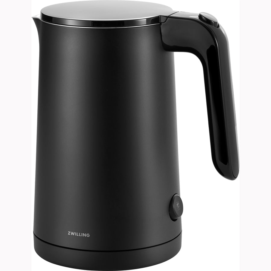 ZWILLING Enfinigy Cool Touch 1-Liter Electric Kettle, Cordless Tea Kettle & Hot Water - Black - Black_0