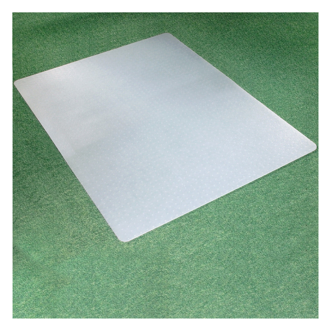 Floortex Polypropylene Chair Mat 29" x 46" for Carpets - Translucent_2