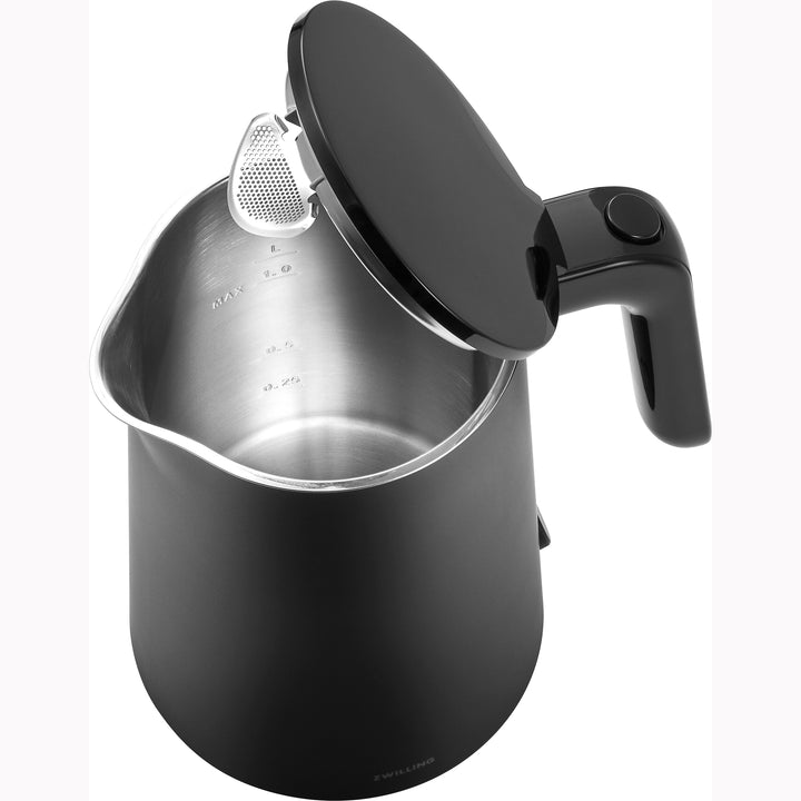 ZWILLING Enfinigy Cool Touch 1-Liter Electric Kettle, Cordless Tea Kettle & Hot Water - Black - Black_5